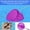 Purple, variant on YingYouFu Pool Skimmer Net, With Rod For Leaves Cleaning Pond Batshtub, Heavy Duty Fishing Tool For Debris Removal, Swim Pool Maintenance Accessory, Purple