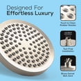 thumbnail image 5 of SparkPod 6" Brushed Nickel High Pressure Round Showerhead, 5 of 7