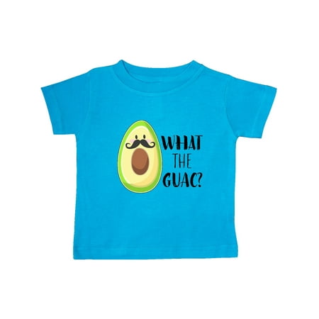 

Inktastic What the Guac Avocado with Mustache Gift Baby Boy or Baby Girl T-Shirt