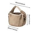 thumbnail image 2 of Large Pet Sling Carrier Up to 40 Lbs, Adjustable Padded Wide Shoulder Strap Thickened Pet Travel Bag, 2 of 7
