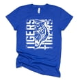 thumbnail image 3 of Tigers Shirt for Teens Women and Men School Game Day T-Shirts School Spirit Tee Vintage Royal Shirt Adult Small, 3 of 5