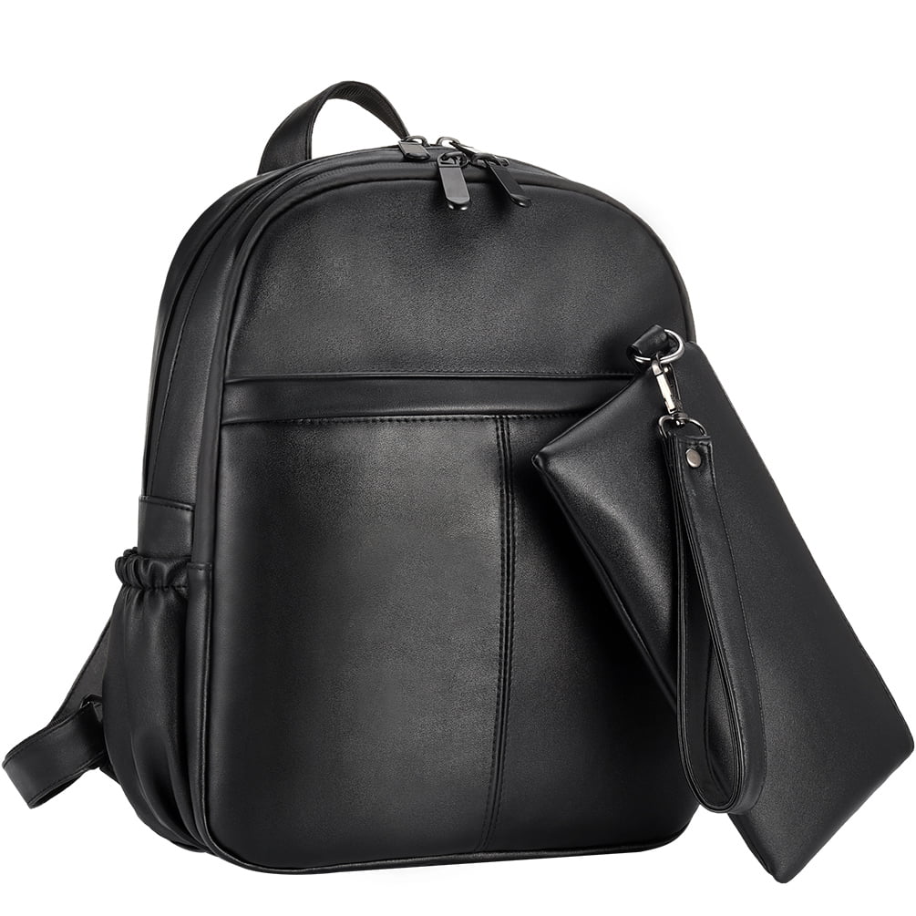Vbiger 2-in-1 Women Backpack Handbag PU Shoulders Bag Mini Daypack with ...