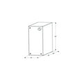 thumbnail image 1 of Icon Réservoir d'Eau Douce 12729 Capacité de 10 Gallons; Moulé Roto, 1 of 4