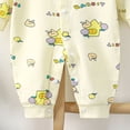 thumbnail image 5 of Baby Pajamas Baby Sleepers for Newborn 0-3 3-6 6-9 Months Boys Girl Clothes Footed PJs Newborn Newborn Crawling Suits Yellow, 5 of 5