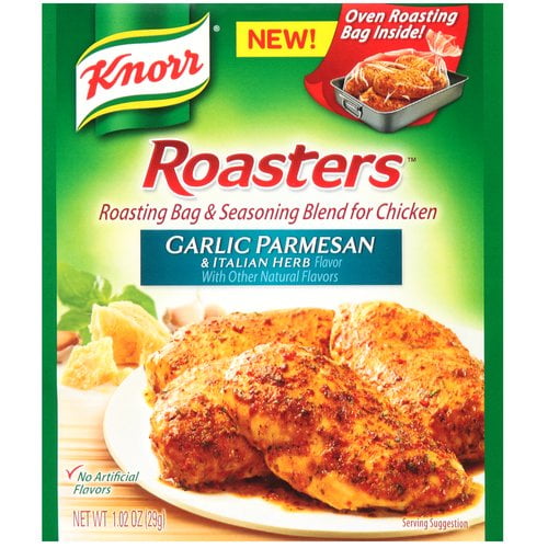 Knorr Roasters Garlic Parmesan & Italian Herb Roasting Bag & Seasoning