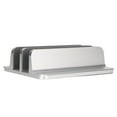 thumbnail image 4 of Soporte para portátil Vertical con 2 ranuras, soporte ajustable de aleación de aluminio para ordenador portátil, para el hogar, oficina, escritorio, tableta y portátil, 4 of 8