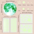 thumbnail image 2 of LAMIRO Glow in The Dark Stars for Ceiling,440 Pcs Ceiling Stars Glow in The Dark Kids Wall Decors,for Kids Bedroom - Green, 2 of 4