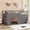 Gray, variant on Cfowner Wooden Loft Bed with Cabinet and Shelf, Twin Size, Espresso
