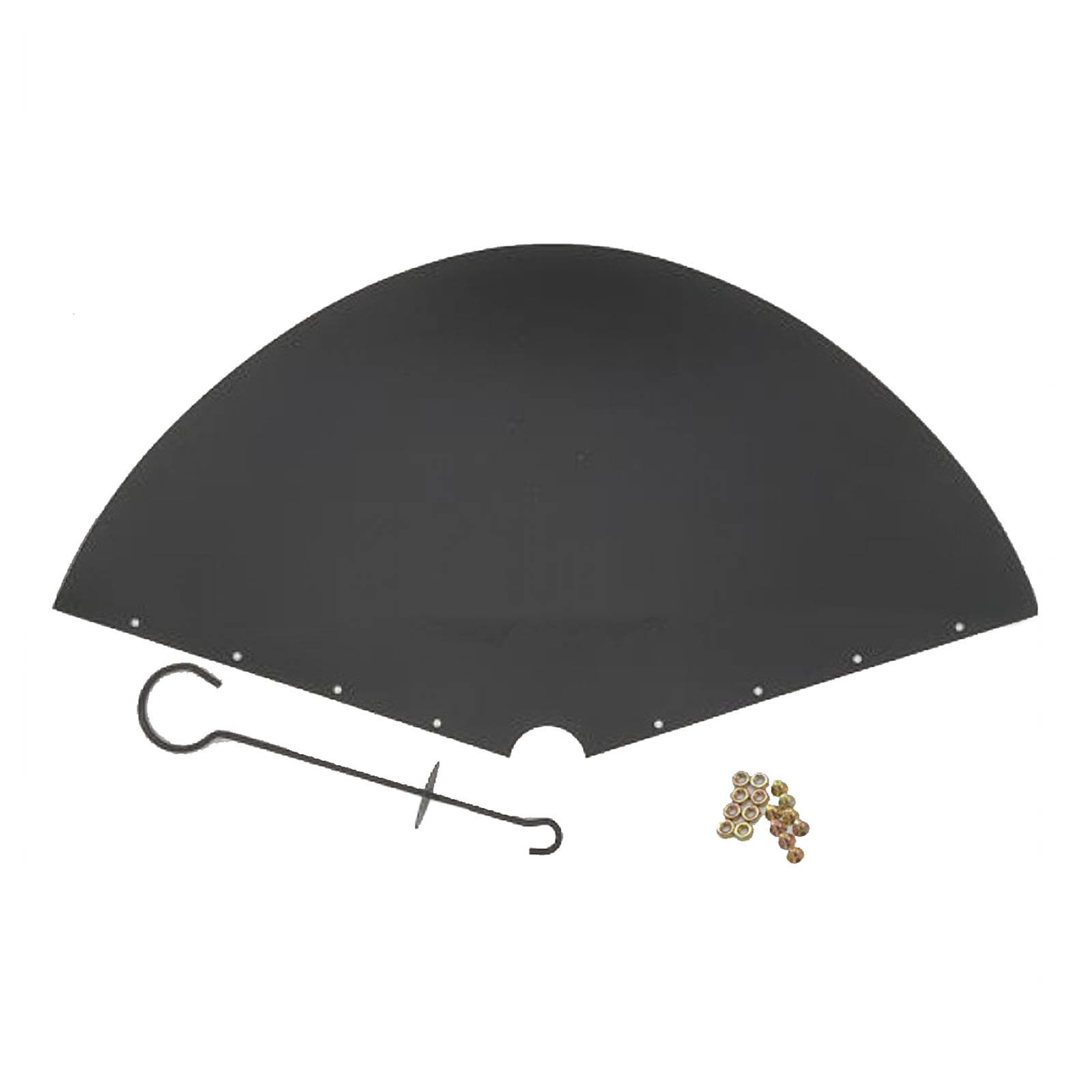 Squirrel Deflector for Bird Feeder Pole, Outdoor Hanging Bracket