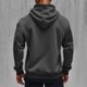 thumbnail image 5 of Ceisia Men's Oversize Hooded Full-Zip Color-Accent Fleece Hooded Jacket Gift, 5 of 9