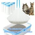 thumbnail image 4 of Aoruefar 90 Count Extra Large Cat Litter Box Trash Bags, Cat Litter Waste Receptacles Bags for Cleanpethome Self-Cleaning Cat Litter Box, 4 of 8