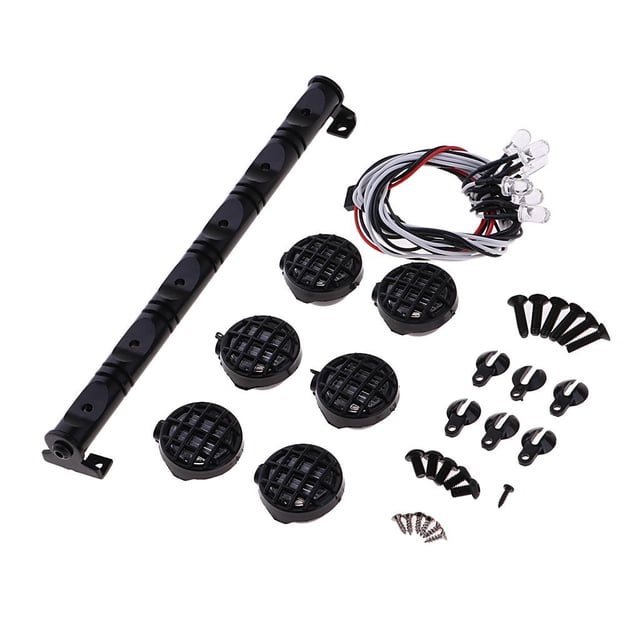 5 Modos De Barra LED Multifunción Baoblaze Luz intermitente de coche RC