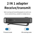 thumbnail image 4 of 2 en 1 BT 5.3 Transmisor Receptor Adaptador AUX 3 5 Mm para PC TV Altavoz Del Coche, 4 of 9