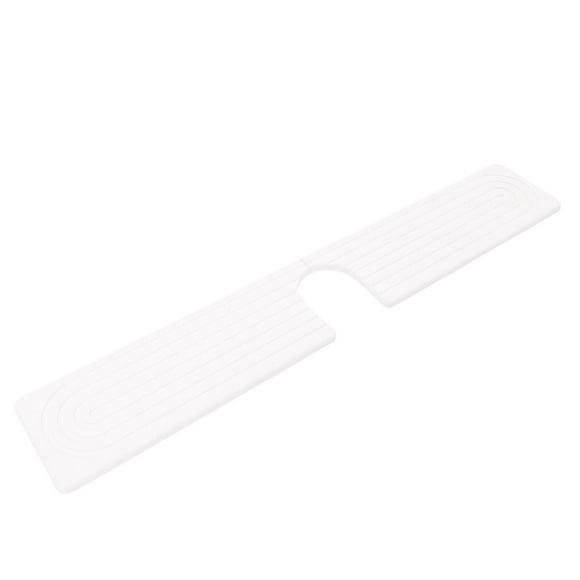Diatomite Fast Drying Water Absorbent Faucet Mat with Raised Feet U Shape for Kitchen Bathroom