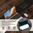 thumbnail image 4 of Gymax 2PCS Large Office Table w/ Cable Grommet Sturdy Metal Legs for Boardroom, 4 of 10