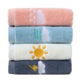 thumbnail image 3 of CSChome Cartoon Weather Pattern Hand Towel Hand Towel Weather Pattern Kids Face Towel Super Soft Absorbent Gym Shower Bathroom Supplies, 3 of 7