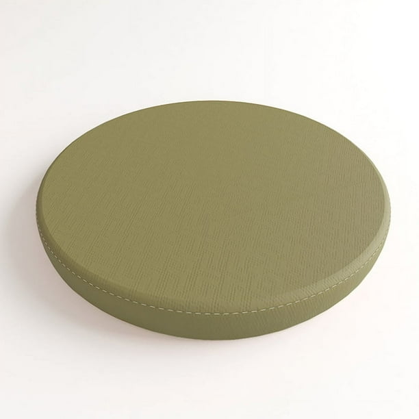 Nvzi Cojín grueso y cómodo para jardín, terraza, hogar, cocina, oficina, 11,81 x 11,81 x 1,77 pulgadas (verde)