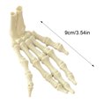 thumbnail image 5 of Dserhfy Halloween Skeleton Hand 3D Printed Plastic Human Hand Bone Model Scary Halloween Trick Props for Tableware Party Supplies Haunted House Home Decor, 5 of 8