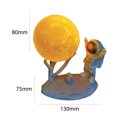 thumbnail image 4 of Astronauta Nocturna Recargable Astronauta Adornos Atenuación Continua (L), 4 of 6