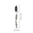 thumbnail image 2 of Miangastore Corrosion Resistant Drum Foot Pedal Spring Tensioner Silver 1 Set, 2 of 8