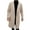 Beige, variant on Mens Blazer Coat Long Trench Coats Notched Collar Peacoat Single Breasted Outwear Winter Coat Classic Wool Coat Fleece Dressy Pea Coat Business Outfits(Black,M)