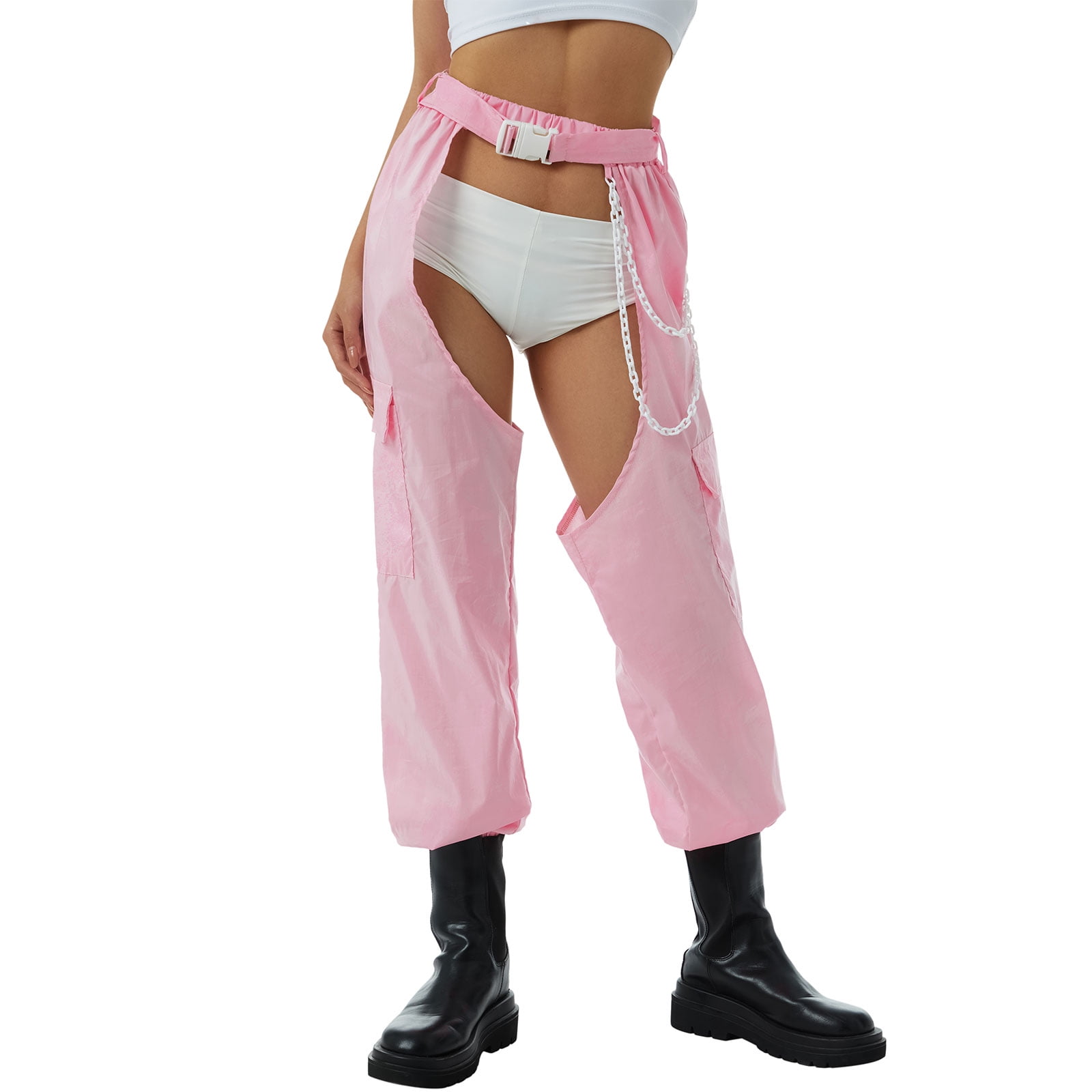 Crotch Pants with Big Side Pockets Pant 