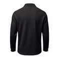 thumbnail image 6 of Hearthz Mens Big and Tall Polo Shirts Black Quick Dry Long Sleeve Work Shirts for Men Moisture Wicking Athletic Workout Mens Golf Polos, 6 of 6