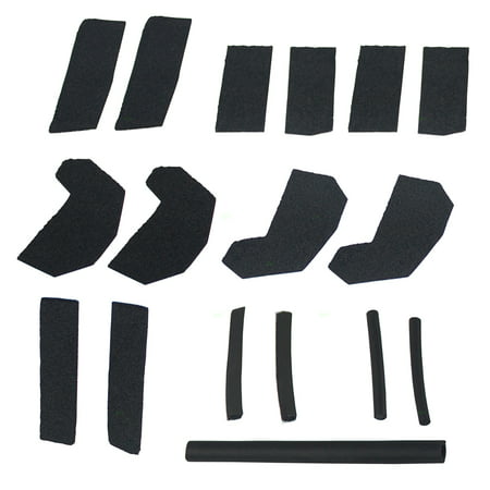 17 Piece Set Hard Top Removable Cover Seal Kit Foam Blocker Replacement for Jeep Wrangler