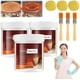 thumbnail image 1 of Aceite de cera para madera anticorrosión para exteriores, cera de abejas en aerosol para muebles, abrillantador y limpiador de muebles, aceite de cera para madera para muebles de exterior, aerosol par, 1 of 7