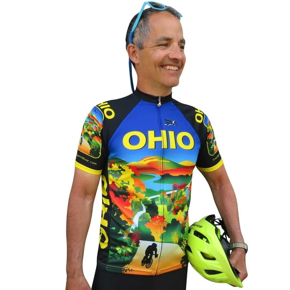 Free Spirit Bike Jerseys Ohio Cycling Jersey