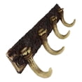 thumbnail image 5 of Vintage Western Rustic Stag Deer Crown Antlers 4-Pegs Wall Coat Keys Hooks Decor, 5 of 5