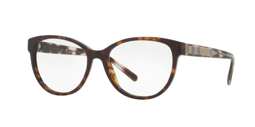 burberry dark havana eyeglasses