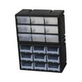 thumbnail image 3 of Organizador de piezas de 18 cajones organizador de cuentas multiusos almacenamiento de herramientas de Hardware negro, 3 of 8