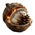 thumbnail image 1 of Adorno de árbol de Navidad Animal del bosque colgante | Decoración acrílica de 8 cm | Regalo festivo caprichoso • Figurita colgante duradera | Acento festivo de decoración del hogar | Encaja en, 1 of 6