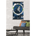 thumbnail image 2 of NBA Minnesota Timberwolves - Maximalist Logo 23 Wall Poster, 22.375" x 34", 2 of 5