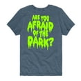 thumbnail image 2 of Are You Afraid Of The Dark? - Afraid Front And Back - Toddler And Youth Short Sleeve Graphic T-Shirt, 2 of 4