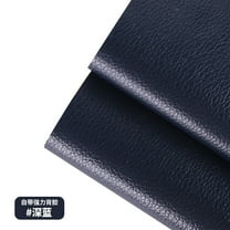 NAMZI 1 Pc 9.8×23.6in Self-Adhesive Leather Repair Patch, Strong Anti-Scratch Tape for Sofas, Couches & Car Seats, Navy Blue