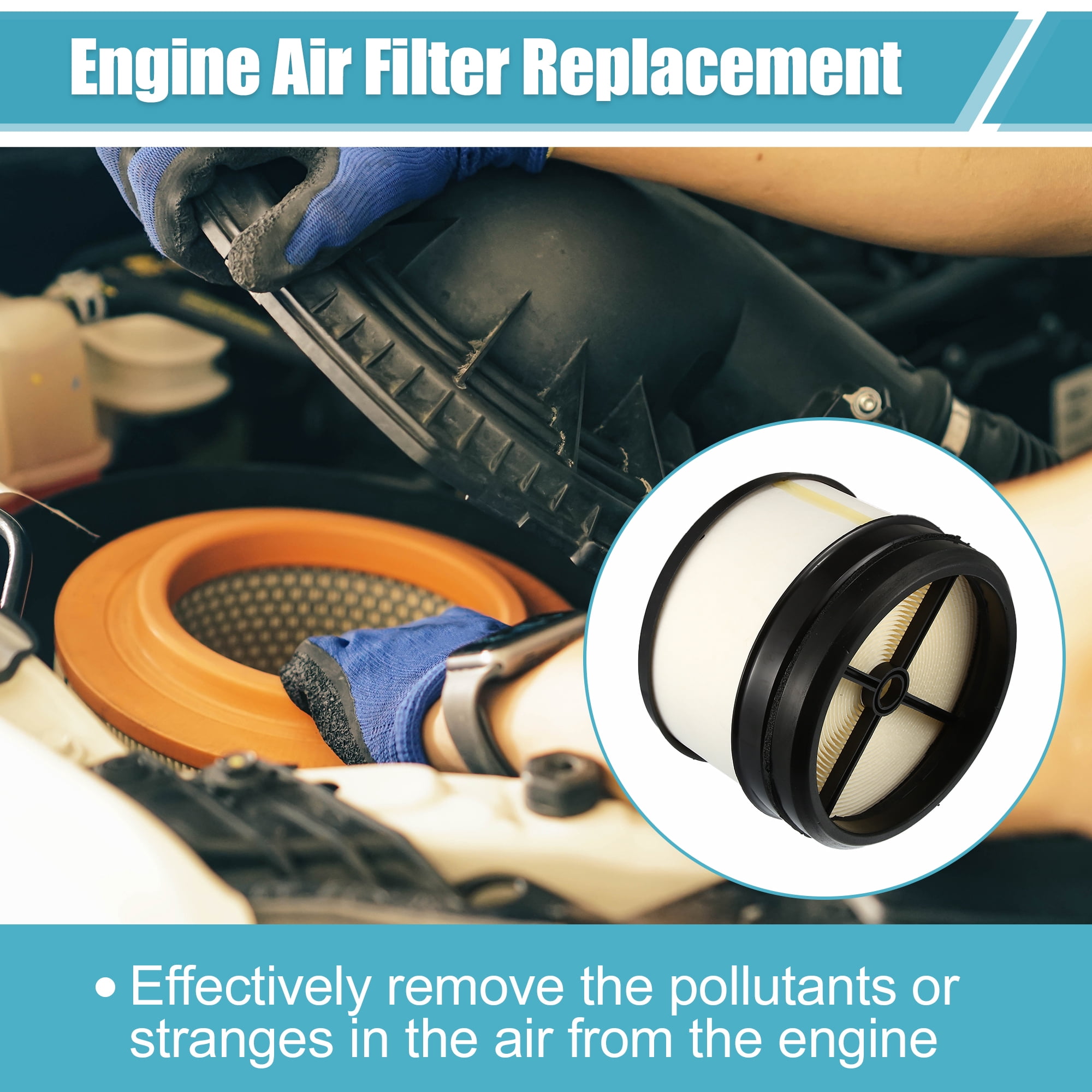Unique Bargains Great Engine Air Filter 25839611 for Chevrolet Silverado 2500 3500 HD