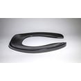 thumbnail image 3 of CENTOCO PLASTIC OPEN FRONT ELONGATED TOILET SEAT LESS COVER BLACK per 3 Each, 3 of 3