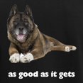 thumbnail image 3 of CafePress - Brindle Akita Photo Women's Dark Pajamas - Women's Short Sleeve Print T-Shirt and Pants Dark Cotton Pajama Set, 3 of 7