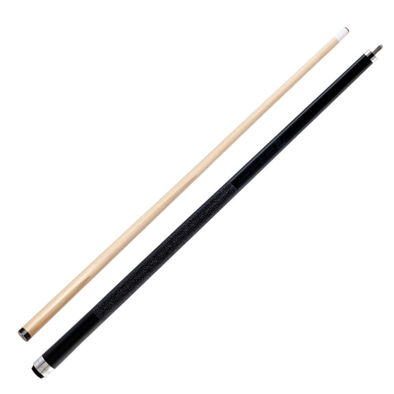 Viper Colours 58" Billiard/Pool Cue, 2 Piece, Jet Black, 19 Ounce