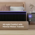thumbnail image 5 of Eyisean 10 Inch Queen Size Hybrid Mattress in a Box, Gel Memory Foam Mattress with Medium Firm, Pillow Top, Pocket Coils, Cooling & Breathable, CertiPUR-US Certified, Fiberglass-Free, for Bedroom, 5 of 14