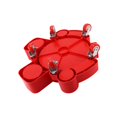 thumbnail image 3 of Rolling Bucket Wash Bucket Insert Support up to 250lbs Bucket Durable Multi Holder for Car Washing Detailing Inner Diameter 27.5cm Red, 3 of 7
