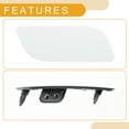 thumbnail image 5 of Unique Bargains Front Right Side Bumper Headlight Washer Nozzle Cover Cap No.8J0807754A Bumper Trim Nozzle Cover for Audi TT 2009-2015, for Audi TTS  2009-2015 White, 5 of 6
