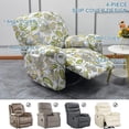 thumbnail image 4 of Recliner Slipcovers -Pieces Lazyboy Recliner Covers Recliner Couch Covers Recliner Chair Cover Non Slip Reclining Slipcovers with Storage Pockets Furniture Protector for Living Room, 4 of 8