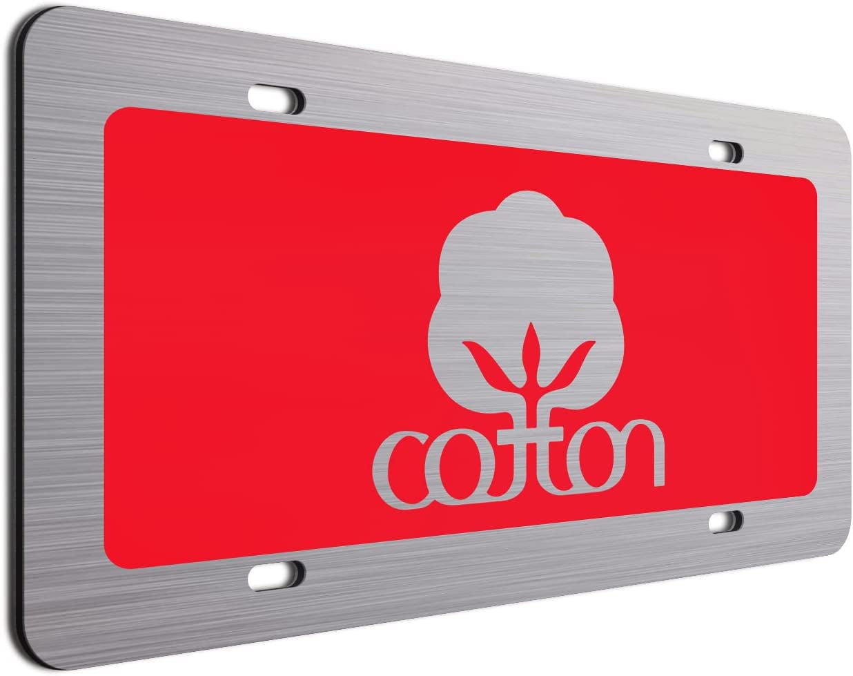 Cotton License Plates and Car Tags Seal of Cotton gifts