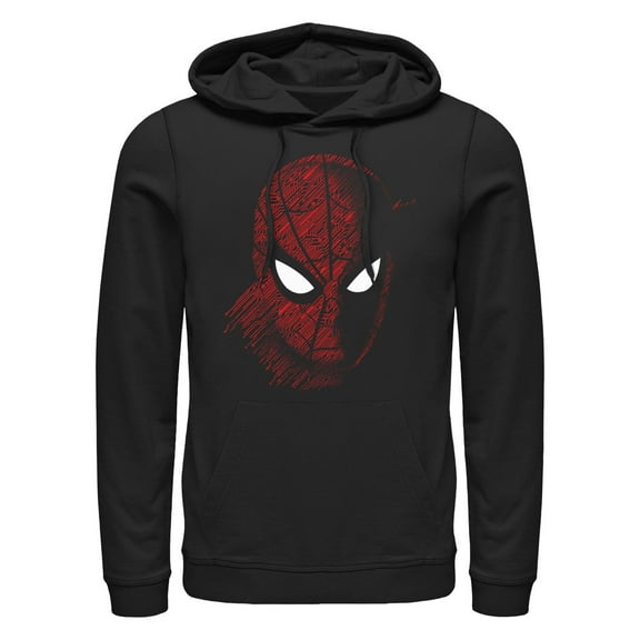 Men's Marvel Spider-Man: Far From Home Tech Pattern  Pull Over Hoodie