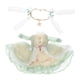 thumbnail image 1 of Vestido de muñeca BJD de 1/6 de 12 pulgadas con diadema de encaje hecha a mano para la noche de muñecas Verde, 1 of 9