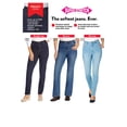 thumbnail image 4 of Woman Within Plus Size Straight-Leg Stretch Comfort Denim Five-Pocket Jeans, 4 of 6