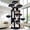 Dark Gray, variant on Globlazer 80'' Multi-Level Large Cat Tree Tower for Large Cats with 2 Condos, 2 Hammocks, 3 Perches & Sisal Scratching Posts, Dark Grey